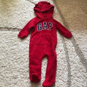 Red Gap jumpsuit